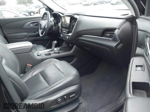 2019 Chevrolet Traverse Premier with VIN 1GNERKKW5KJ198202, listed as a IAAI auction lot 41568154 with 46,848 mi miles. Bid and sale history available at carsss.com. Image 5.