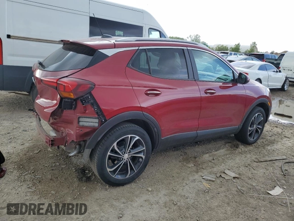 2020 Buick Encore GX Select with VIN KL4MMESL1LB071267, listed as a Copart auction lot 58472575 with 55,686 mi miles and Non repairable. Bid and sale history available at DreamBid. Image 3.