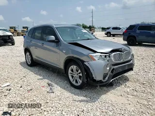 2016 BMW X3 xDrive35i z VIN 5UXWX7C57G0R18374, wystawiony jako Copart lot #54073525 z przebiegiem 138 399 mil mil oraz Szkoda całkowita • Salvage title. Historia ofert i sprzedaży dostępna na DreamBid. Obrazek 14.