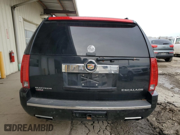 2013 Cadillac Escalade Platinum Edition with VIN 1GYS4DEF8DR133652, listed as a Copart auction lot 79134744 with 0 mi miles and Salvage Title. Bid and sale history available at carsss.com. Image 6.