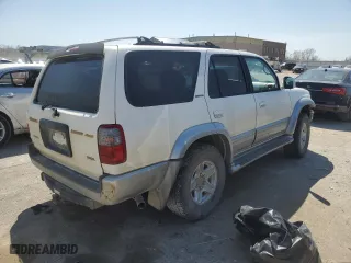 2000 Toyota 4Runner Limited with VIN JT3HN87R1Y0276159, listed as a Copart auction lot 46527995 with 325,867 mi miles and Salvage Title. Bid and sale history available at carsss.com. Image 3.