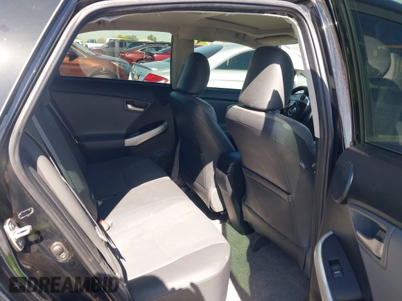 2014 Toyota Prius Four with VIN JTDKN3DUXE1736731, listed as a IAAI auction lot 42106536 with 73,621 mi miles. Bid and sale history available at carsss.com. Image 8.