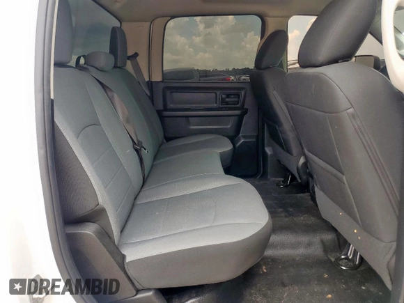 2022 Ram 1500 Tradesman with VIN 3C6RR6KT8NG187621, listed as a Copart auction lot 61386335 with 60,797 mi miles and Salvage title. Bid and sale history available at DreamBid. Image 10.