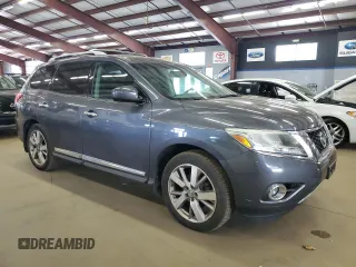 2014 Nissan Pathfinder SL with VIN 5N1AR2MM8EC624536, listed as a Copart auction lot 63219055 with 203,545 mi miles and Clean title. Bid and sale history available at DreamBid. Image 4.