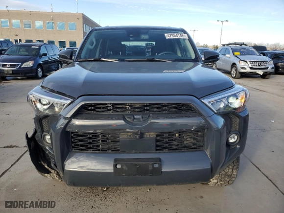 2024 Toyota 4Runner SR5 Premium with VIN JTENU5JR1R6245965, listed as a Copart auction lot 47954745 with 15,773 mi miles and Salvage Title. Bid and sale history available at carsss.com. Image 5.