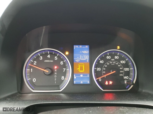 2011 Honda CR-V EX with VIN JHLRE4H55BC009099, listed as a Copart auction lot 85915844 with 114,860 mi miles and Salvage Title. Bid and sale history available at carsss.com. Image 9.