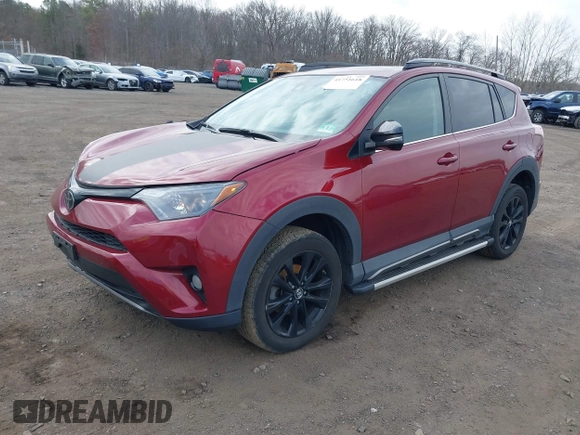 2018 Toyota RAV4 XLE with VIN 2T3RFREV4JW798868, listed as a IAAI auction lot 41751618 with 76,003 mi miles. Bid and sale history available at carsss.com. Image 2.