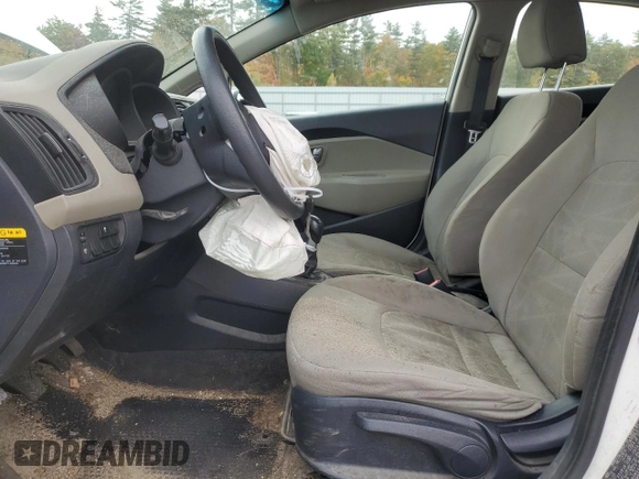 2014 Kia Rio LX with VIN KNADM5A39E6354838, listed as a Copart auction lot 76335694 with 148,265 mi miles and Salvage Title. Bid and sale history available at carsss.com. Image 7.