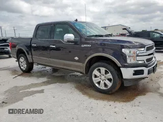 2018 Ford F-150 XL with VIN 1FTEW1EG7JFE04198, listed as a Copart auction lot 54787445 with 111,981 mi miles and Clean title. Bid and sale history available at DreamBid. Image 4.