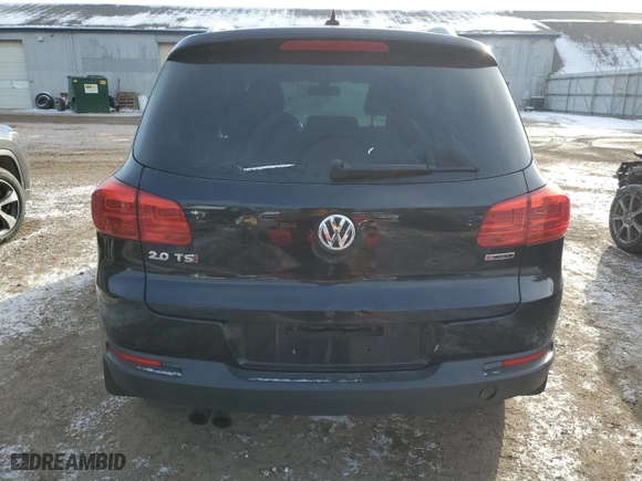 2017 Volkswagen Tiguan Wolfsburg Edition with VIN WVGSV7AX9HW504422, listed as a Copart auction lot 87808775 with 168,387 mi miles and Clean Title. Bid and sale history available at carsss.com. Image 6.