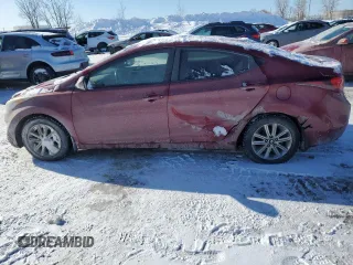 2014 Hyundai Elantra Limited z VIN 5NPDH4AEXEH472065, wystawiony jako Copart lot #43588645 z przebiegiem 141 128 mil mil oraz Szkoda całkowita • Salvage title. Historia ofert i sprzedaży dostępna na DreamBid. Obrazek 2.