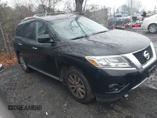 2013 Nissan Pathfinder SL with VIN 5N1AR2MN3DC687406, listed as a IAAI auction lot 41871870 with 101,446 mi miles and . Bid and sale history available at DreamBid. Image 1.