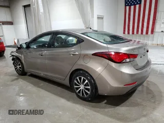 2016 Hyundai Elantra SE with VIN 5NPDH4AE9GH694955, listed as a Copart auction lot 60156945 with 80,503 mi miles and Salvage title. Bid and sale history available at DreamBid. Image 2.