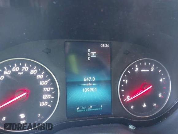 2020 Mercedes-Benz Sprinter Cargo with VIN W1Y4ECHYXLP236211, listed as a IAAI auction lot 41705378 with 139,901 mi miles and . Bid and sale history available at carsss.com. Image 7.