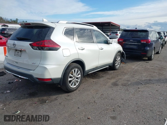 2018 Nissan Rogue S with VIN KNMAT2MT5JP594833, listed as a IAAI auction lot 38383239 with 133,466 mi miles and . Bid and sale history available at carsss.com. Image 4.