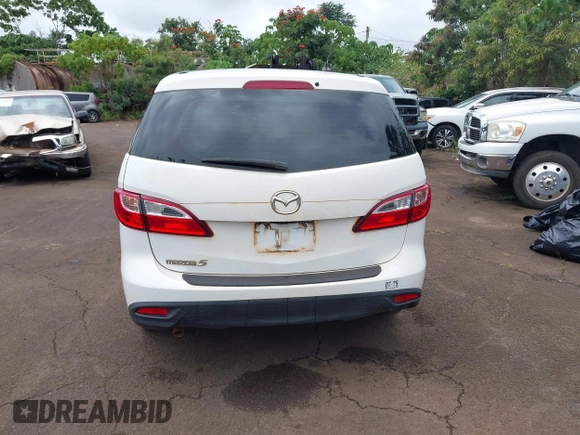 2012 Mazda 5 Sport with VIN JM1CW2BL7C0115861, listed as a IAAI auction lot 41957762 with 133,249 mi miles. Bid and sale history available at carsss.com. Image 16.