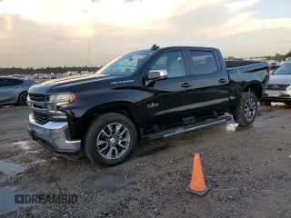 2022 Chevrolet Silverado 1500 LT with VIN 3GCPWCEDXNG210246, listed as a Copart auction lot 43751195 with 17,297 mi miles and Salvage Title. Bid and sale history available at DreamBid. Image 1.