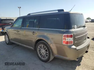 2014 Ford Flex SEL z VIN 2FMGK5C8XEBD43259, wystawiony jako Copart lot #56129285 z przebiegiem 142 203 mil mil oraz Szkoda całkowita • Salvage title. Historia ofert i sprzedaży dostępna na DreamBid. Obrazek 2.