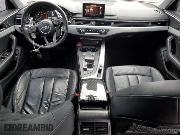 2017 Audi A4 ultra Premium with VIN WAUGMAF48HN070800, listed as a Copart auction lot 51432535 with 124,311 mi miles and Salvage Title. Bid and sale history available at carsss.com. Image 8.