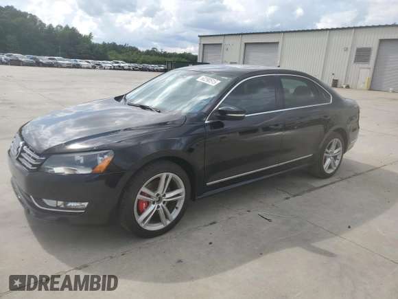 2014 Volkswagen Passat SEL Premium with VIN 1VWCN7A3XEC062797, listed as a Copart auction lot 60290515 with 83,279 mi miles and Salvage title. Bid and sale history available at DreamBid. Image 1.