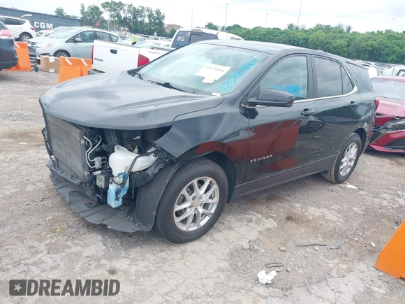 2022 Chevrolet Equinox LT z VIN 3GNAXJEV4NL171703, wystawiony jako IAAI lot #42294884 z przebiegiem 80 361 mil mil oraz . Historia ofert i sprzedaży dostępna na DreamBid. Obrazek 17.