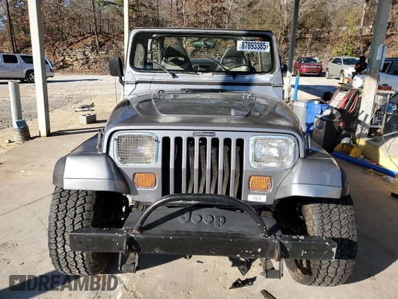 1994 Jeep Wrangler with VIN 1J4FY29S4RP471828, listed as a Copart auction lot 87893385 with 210,743 mi miles and Salvage Title. Bid and sale history available at carsss.com. Image 5.