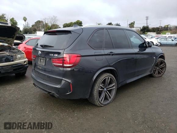 2016 BMW X5 M with VIN 5YMKT6C50G0R78042, listed as a Copart auction lot 39414444 with 105,898 mi miles. Bid and sale history available at carsss.com. Image 3.