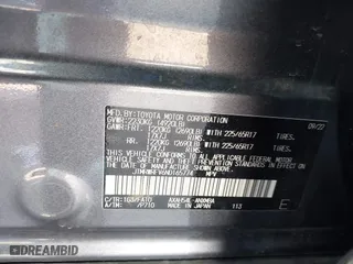 2022 Toyota RAV4 Hybrid XLE with VIN JTMRWRFV6ND165774, listed as a IAAI auction lot 41587093 with 48,578 mi miles. Bid and sale history available at carsss.com. Image 9.