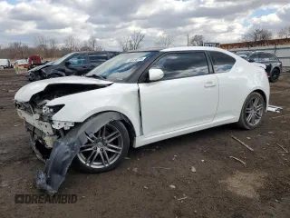 2012 Scion tC with VIN JTKJF5C78C3033154, listed as a Copart auction lot 46644075 with 0 mi miles and Salvage Title. Bid and sale history available at carsss.com. Image 1.