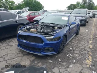 2015 Ford Mustang V6 with VIN 1FA6P8AM2F5321402, listed as a IAAI auction lot 42215558 with 137,209 mi miles and . Bid and sale history available at DreamBid. Image 17.