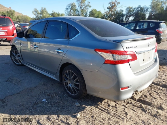 2013 Nissan Sentra SR with VIN 3N1AB7AP5DL666219, listed as a IAAI auction lot 41669972 with 205,718 mi miles. Bid and sale history available at carsss.com. Image 3.