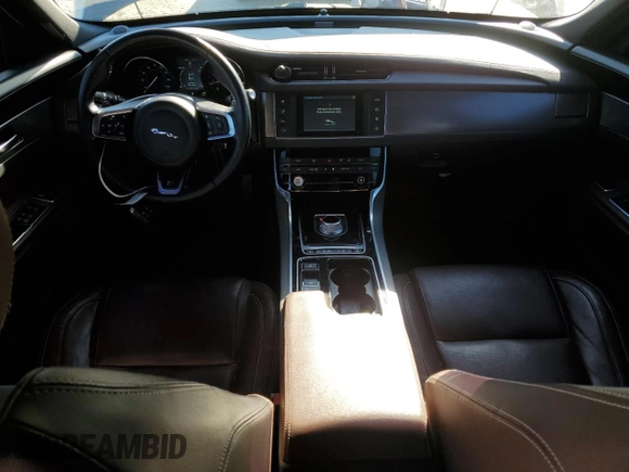 2016 Jaguar XF 35t R-Sport with VIN SAJBF4BV5GCY16008, listed as a Copart auction lot 43446854 with 59,115 mi miles. Bid and sale history available at carsss.com. Image 8.