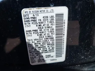 2013 Nissan Rogue S with VIN JN8AS5MT0DW529200, listed as a IAAI auction lot 41852722 with Not Provided miles. Bid and sale history available at carsss.com. Image 9.