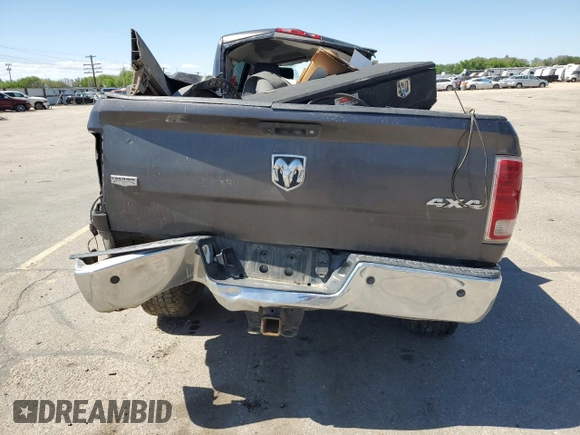 2014 Ram 2500 Laramie with VIN 3C6UR5NL2EG175447, listed as a Copart auction lot 56122015 with 184,648 mi miles and Non repairable. Bid and sale history available at DreamBid. Image 6.