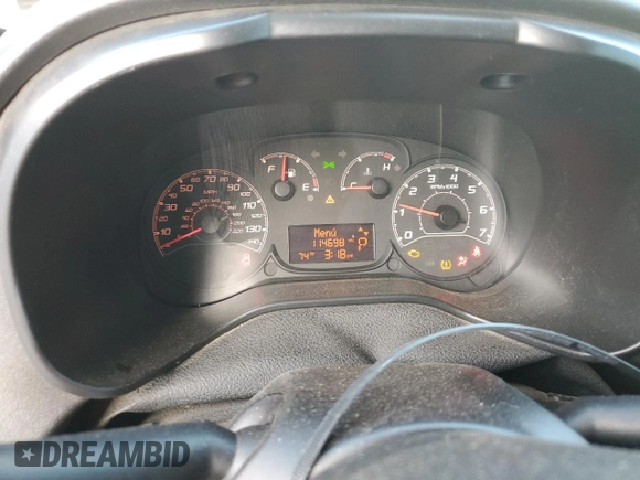 2017 Ram ProMaster City Cargo Tradesman with VIN ZFBERFAB7H6D70133, listed as a Copart auction lot 73535244 with 114,698 mi miles and Salvage Title. Bid and sale history available at DreamBid. Image 9.