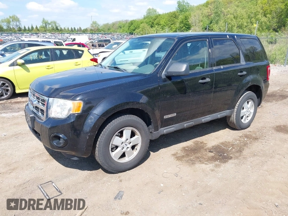 2008 Ford Escape XLS z VIN 1FMCU02Z58KE21611, wystawiony jako IAAI lot #42268488 z przebiegiem 227 198 mil mil oraz . Historia ofert i sprzedaży dostępna na DreamBid. Obrazek 2.