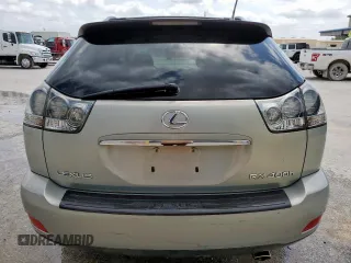 2006 Lexus RX 400h with VIN JTJGW31U260004024, listed as a Copart auction lot 57281205 with 166,426 mi miles and Clean title. Bid and sale history available at DreamBid. Image 6.
