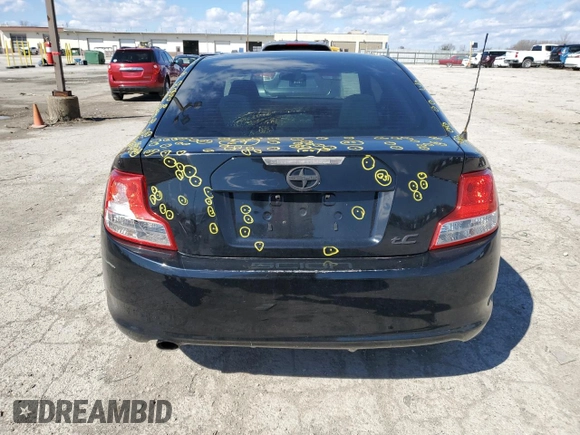 2013 Scion tC with VIN JTKJF5C73D3057301, listed as a Copart auction lot 50015625 with 143,306 mi miles and Salvage Title. Bid and sale history available at carsss.com. Image 6.
