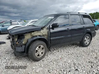 2005 Honda Pilot EX-L z VIN 5FNYF18535B047877, wystawiony jako Copart lot #57770405 z przebiegiem 167 244 mil mil oraz Tytuł czysty. Historia ofert i sprzedaży dostępna na DreamBid. Obrazek 1.
