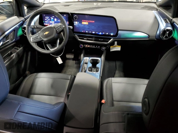 2024 Chevrolet Equinox EV LT with VIN 3GN7DLRR4RS248030, listed as a Copart auction lot 51100795 with 2,084 mi miles and Salvage Title. Bid and sale history available at DreamBid. Image 8.