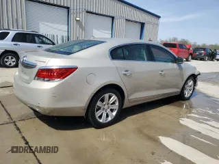 2012 Buick LaCrosse Leather z VIN 1G4GC5E30CF138060, wystawiony jako Copart lot #51160135 z przebiegiem 118 056 mil mil oraz Szkoda całkowita • Salvage title. Historia ofert i sprzedaży dostępna na DreamBid. Obrazek 3.