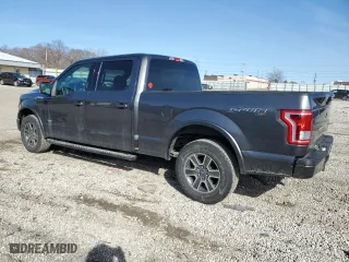 2015 Ford F-150 XLT w/HD Payload Pkg with VIN 1FTFW1EG1FFA92651, listed as a Copart auction lot 47433155 with 160,113 mi miles and Clean Title. Bid and sale history available at carsss.com. Image 2.
