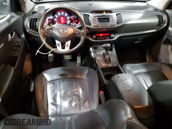 2011 Kia Sportage SX with VIN KNDPCCA69B7114437, listed as a Copart auction lot 44776805 with 221,806 mi miles and Salvage Title. Bid and sale history available at carsss.com. Image 8.