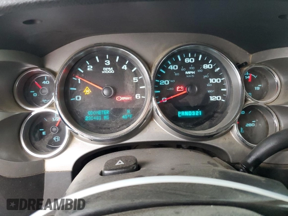 2011 Chevrolet Silverado 1500 LT with VIN 1GCRCSEA7BZ295656, listed as a Copart auction lot 87011264 with 230,481 mi miles and Salvage Title. Bid and sale history available at DreamBid. Image 9.