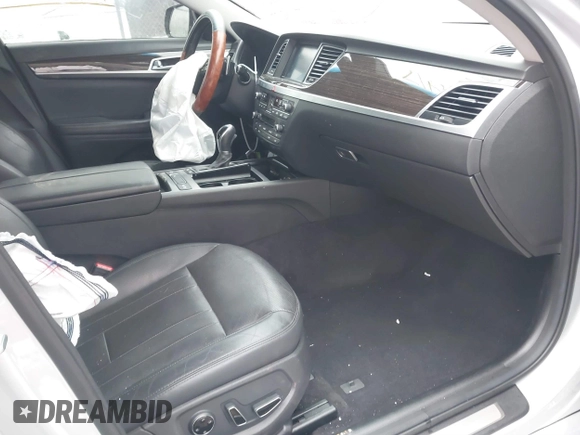 2017 Genesis G80 3.8L z VIN KMHGN4JE0HU203486, wystawiony jako IAAI lot #41571417 z przebiegiem 93 418 mil mil oraz . Historia ofert i sprzedaży dostępna na DreamBid. Obrazek 5.