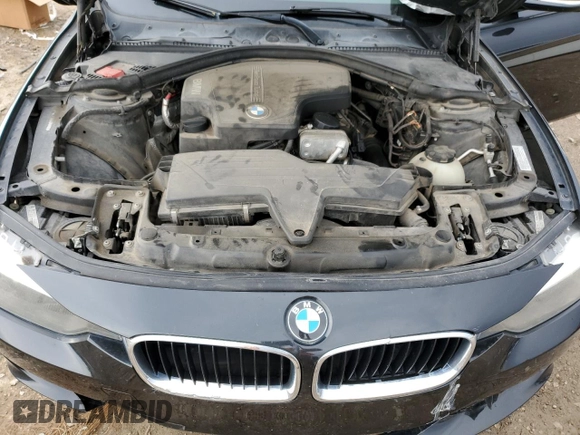 2013 BMW 3 Series 328i xDrive with VIN WBA3B3C5XDF540195, listed as a Copart auction lot 54256315 with 131,015 mi miles and Salvage title. Bid and sale history available at DreamBid. Image 11.