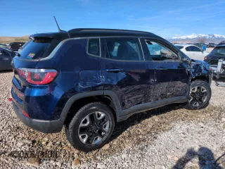 2018 Jeep Compass Trailhawk with VIN 3C4NJDDB4JT210479, listed as a Copart auction lot 50244035 with 11,111 mi miles and Salvage Title. Bid and sale history available at carsss.com. Image 3.