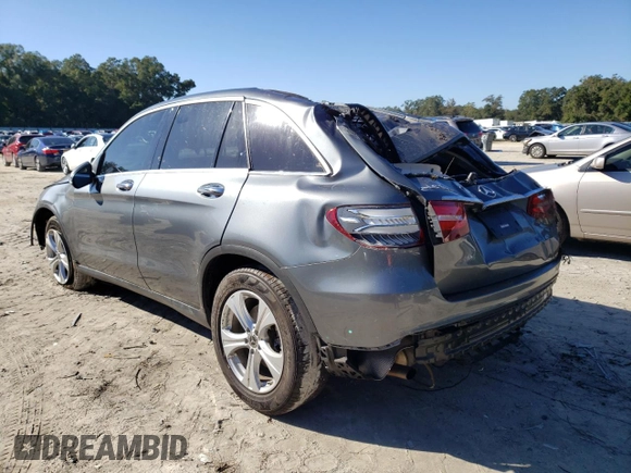 2018 Mercedes-Benz GLC with VIN WDC0G4JB2JV092004, listed as a Copart auction lot 69486082 with 53,381 mi miles. Bid and sale history available at carsss.com. Image 2.