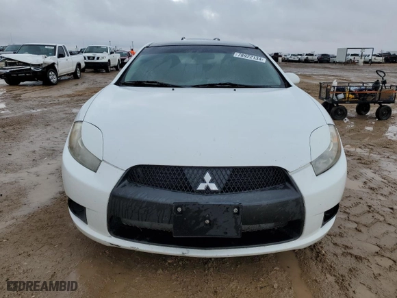 2012 Mitsubishi Eclipse GS with VIN 4A31K5DFXCE004992, listed as a Copart auction lot 78922134 with 130,764 mi miles and Salvage Title. Bid and sale history available at carsss.com. Image 5.