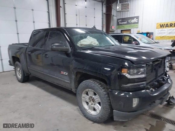 2017 Chevrolet Silverado 1500 LTZ with VIN 3GCUKSEJ3HG382718, listed as a IAAI auction lot 41426789 with 145,620 mi miles. Bid and sale history available at carsss.com. Image 1.